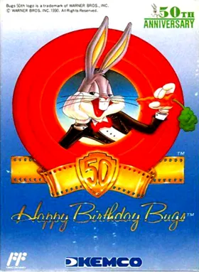 Happy Birthday Bugs (Japan) box cover front